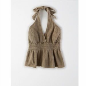 NWT American Eagle halter tie top